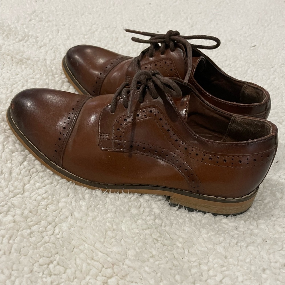 Boys Stacy Adams dress shoes